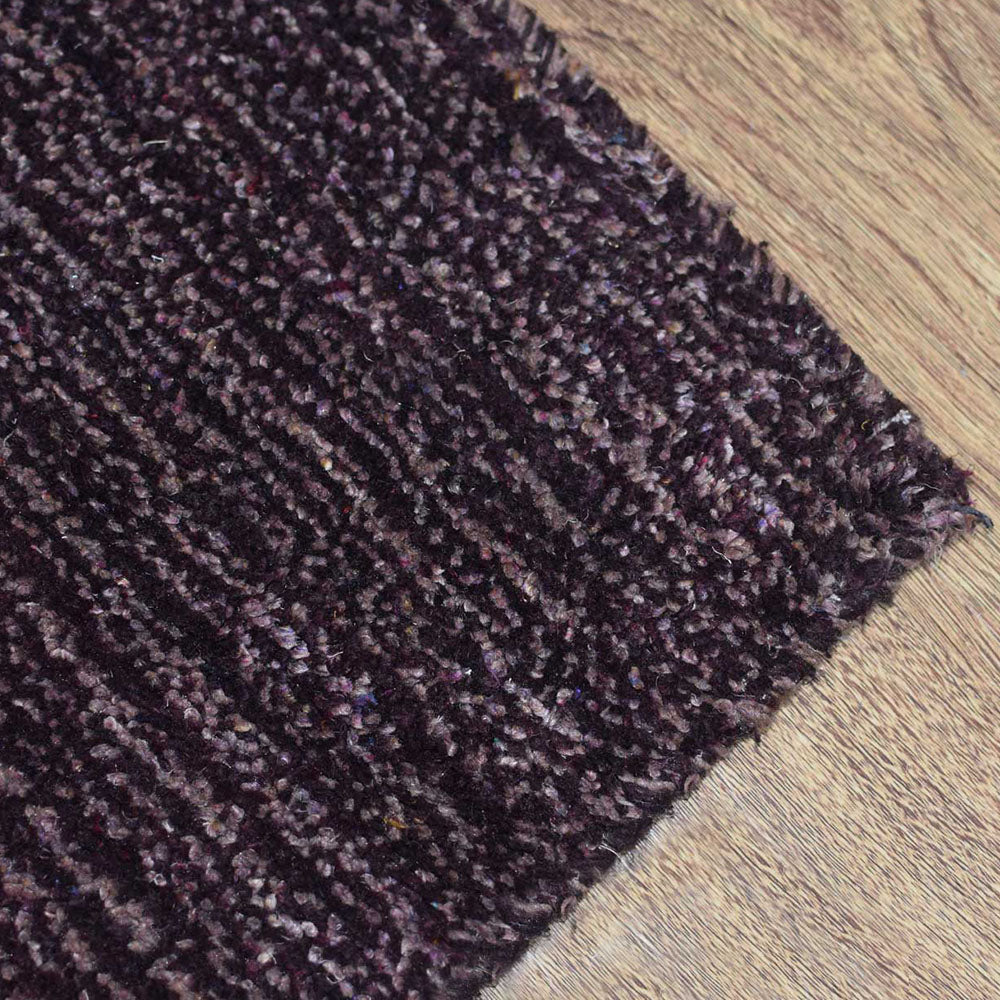 Dual tone Hand Knotted Silk & Wool Rug