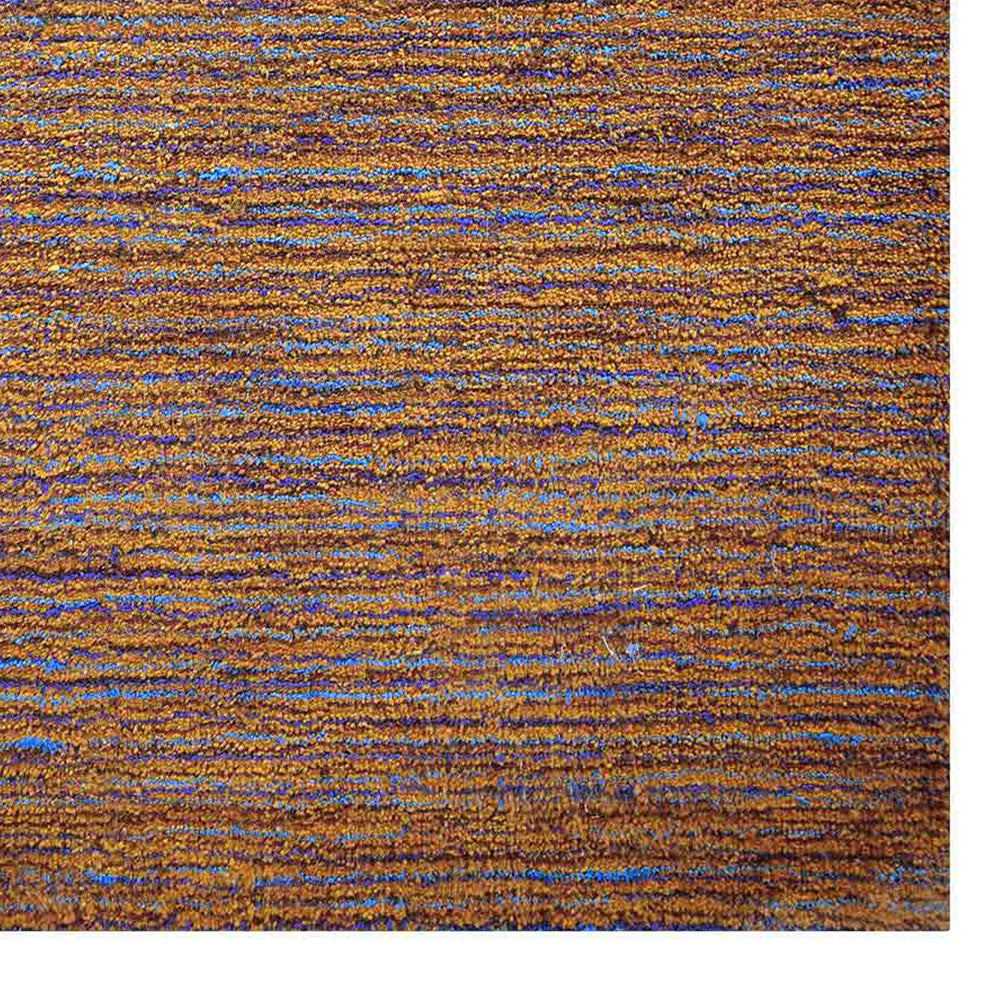 Dual tone Hand Knotted Silk & Wool Rug