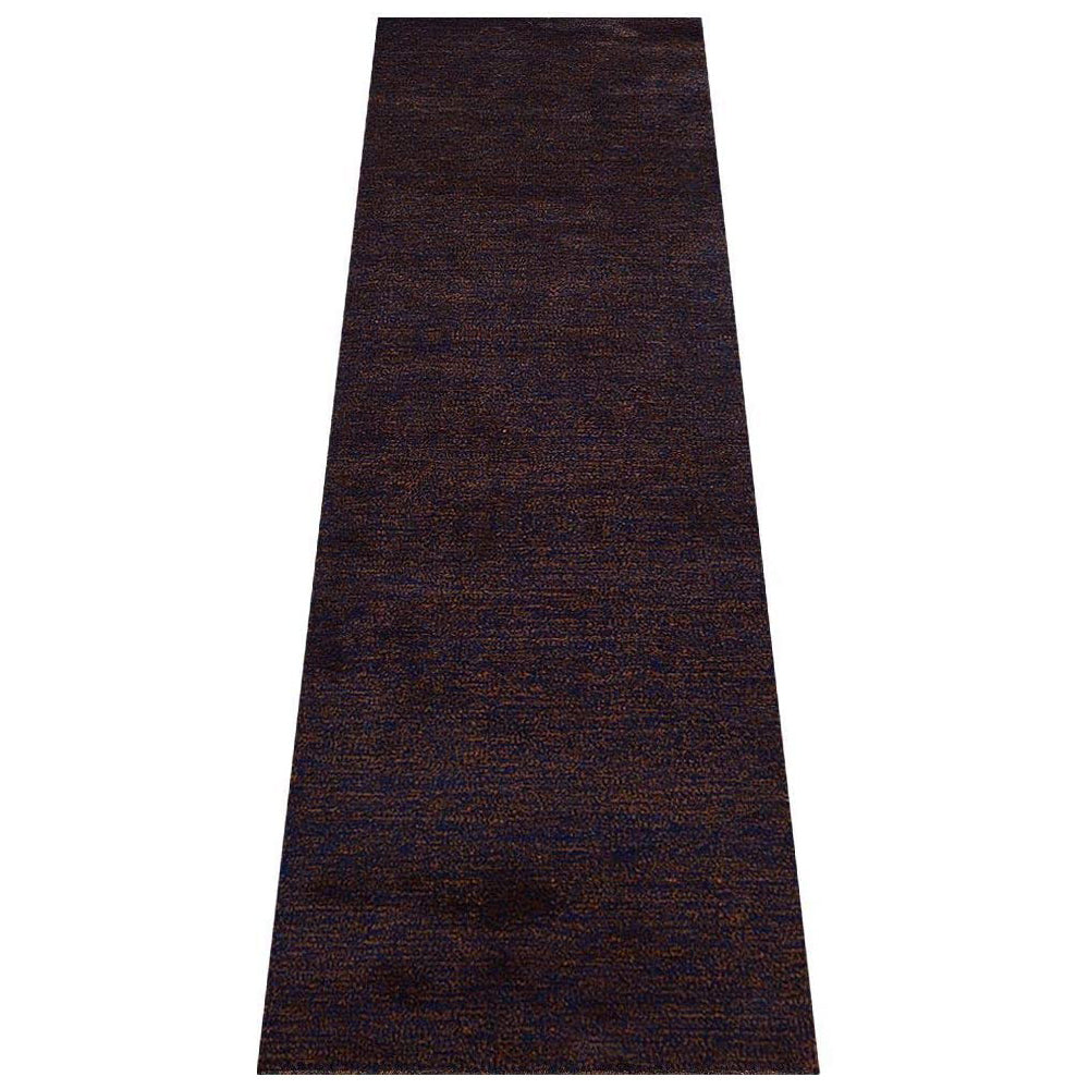 Dual tone Hand Knotted Silk & Wool Rug