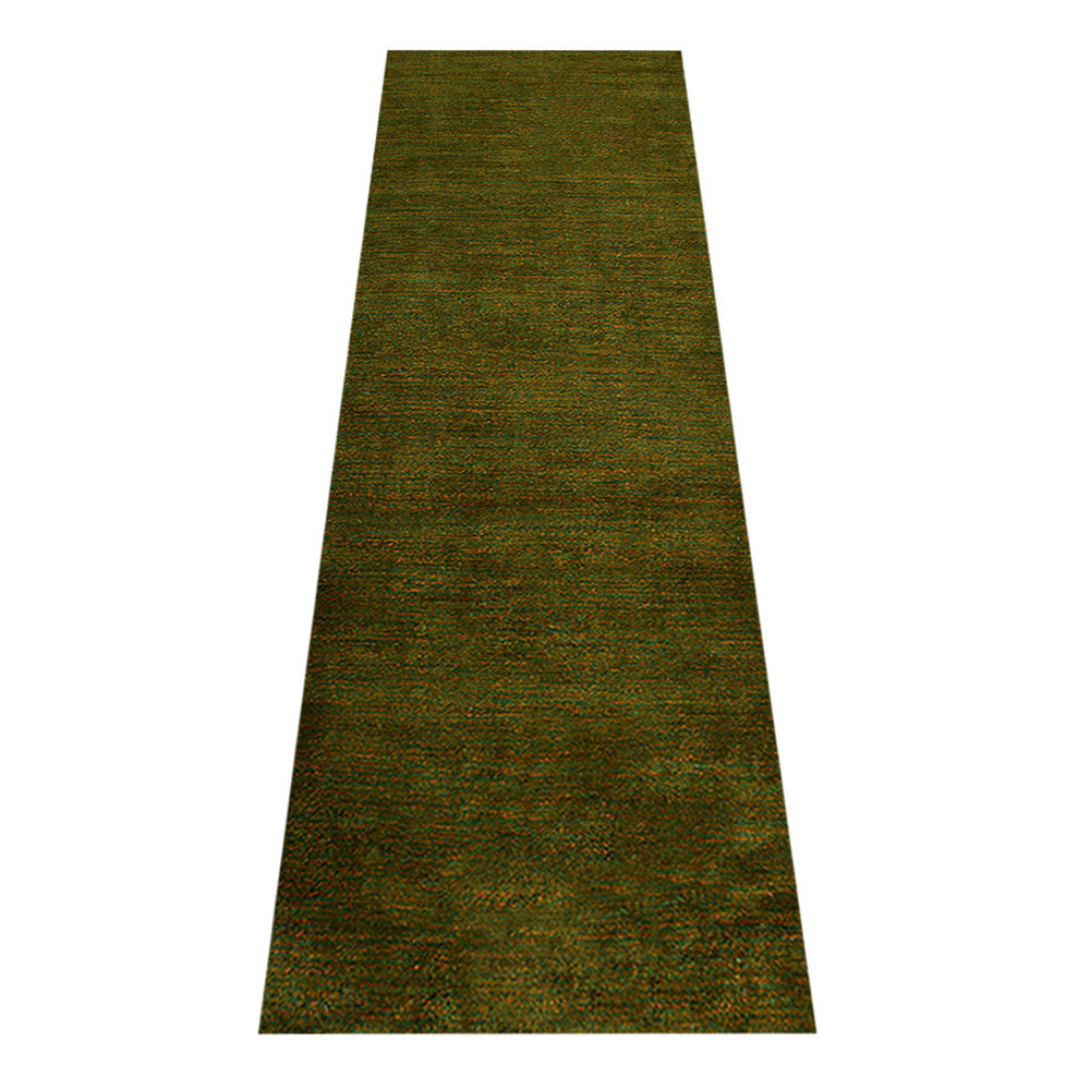 Dual tone Hand Knotted Silk & Wool Rug