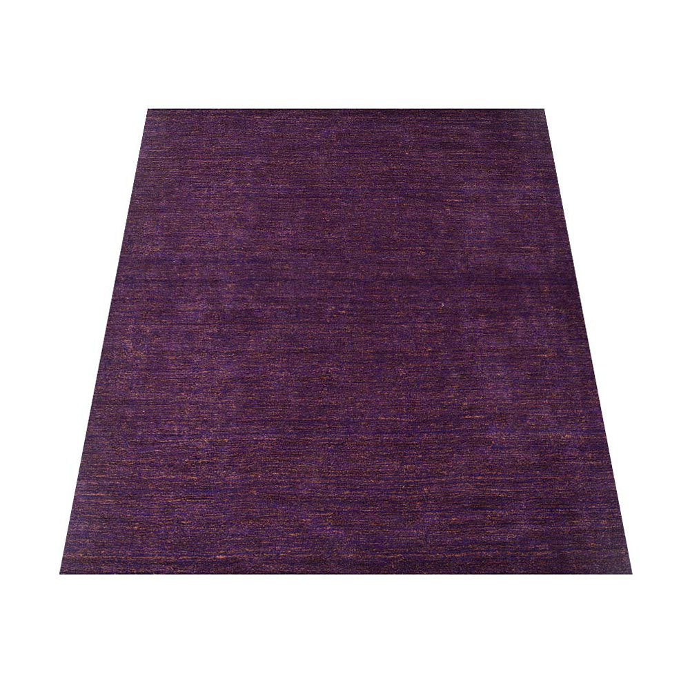 Dual tone Hand Knotted Silk & Wool Rug