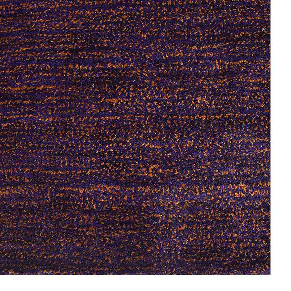 Dual tone Hand Knotted Silk & Wool Rug