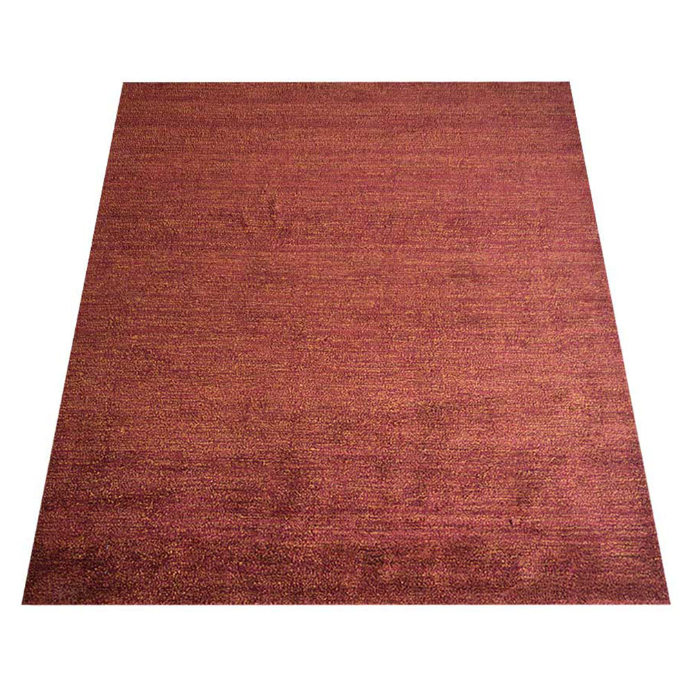Dual tone Hand Knotted Silk & Wool Rug