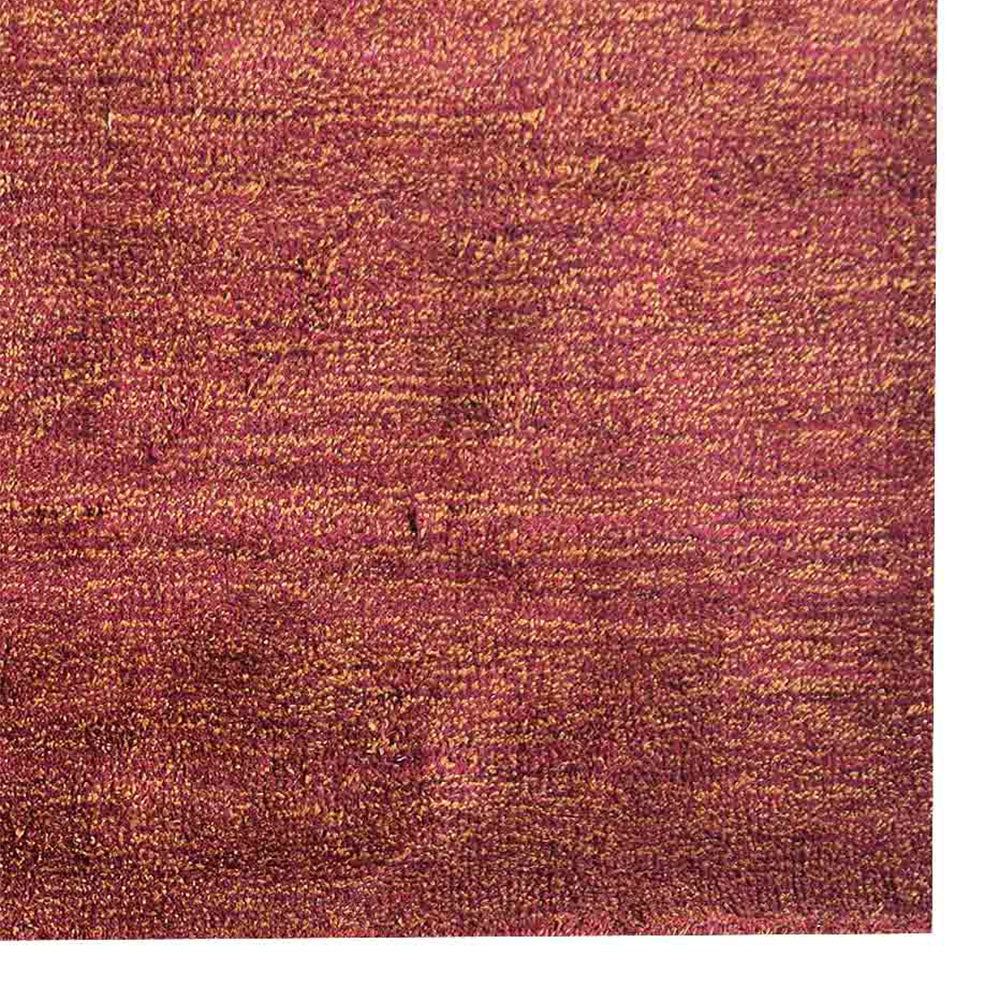 Dual tone Hand Knotted Silk & Wool Rug
