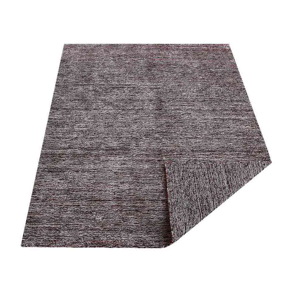 Dual tone Hand Knotted Silk & Wool Rug