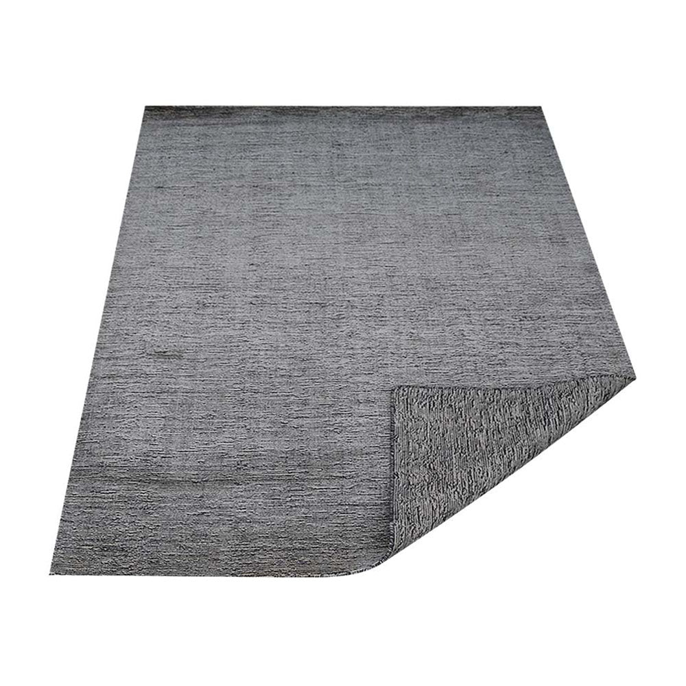 Dual tone Hand Knotted Silk & Wool Rug