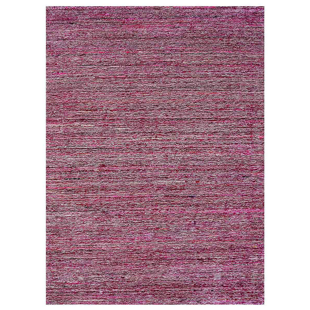 Dual tone Hand Knotted Silk & Wool Rug