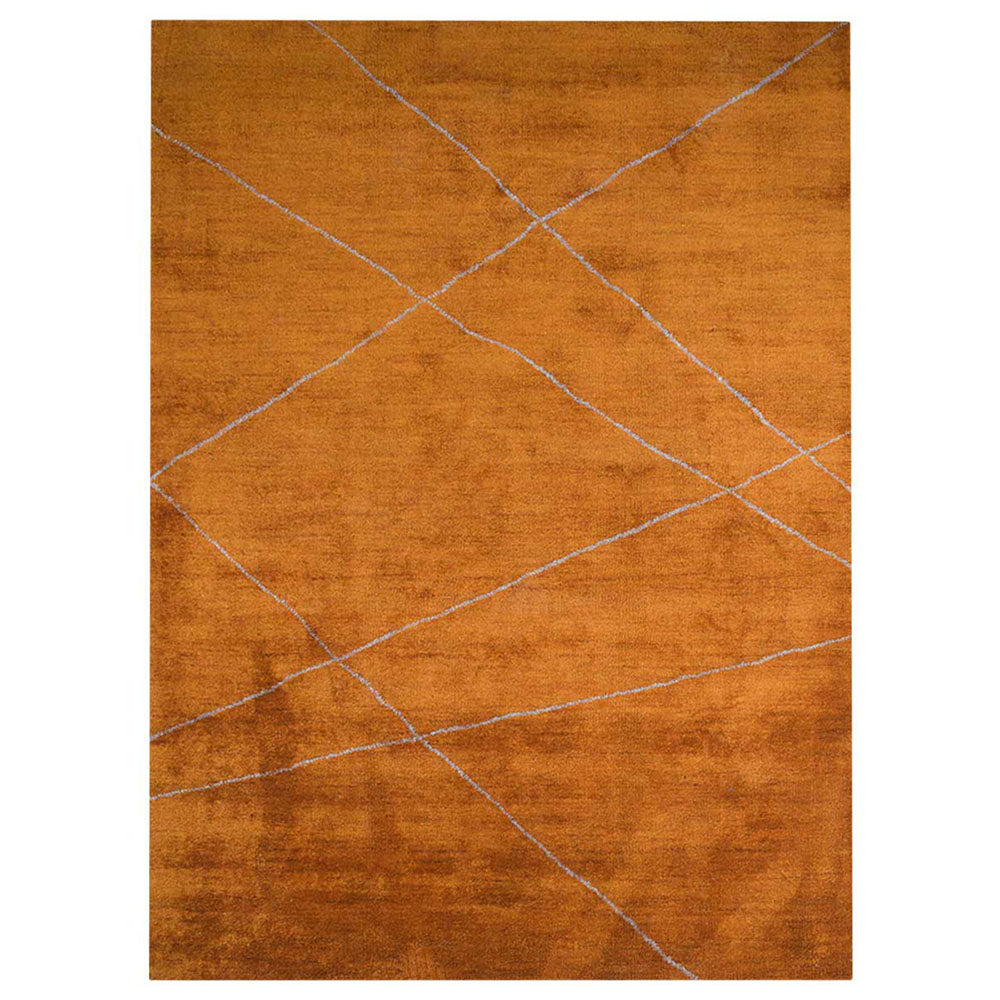 Eclipse Hand Knotted Silk Rug