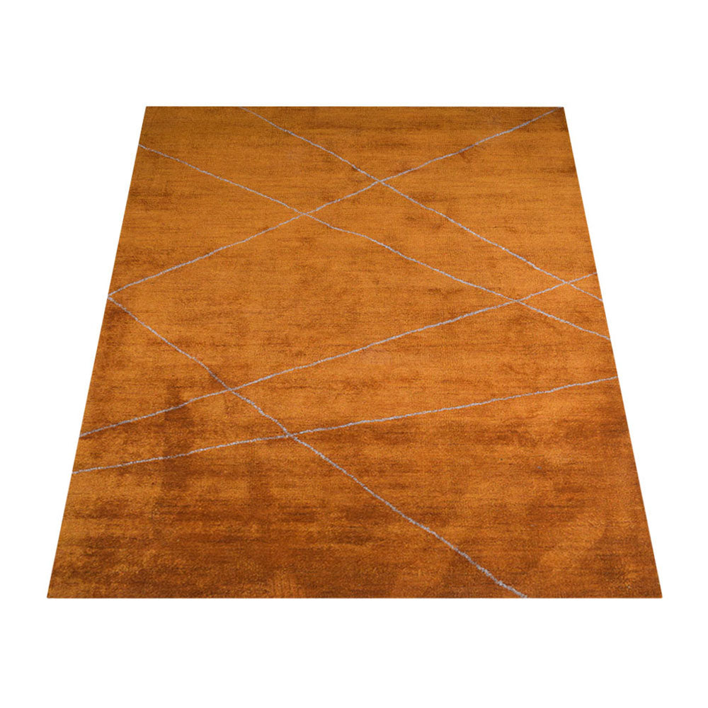 Eclipse Hand Knotted Silk Rug