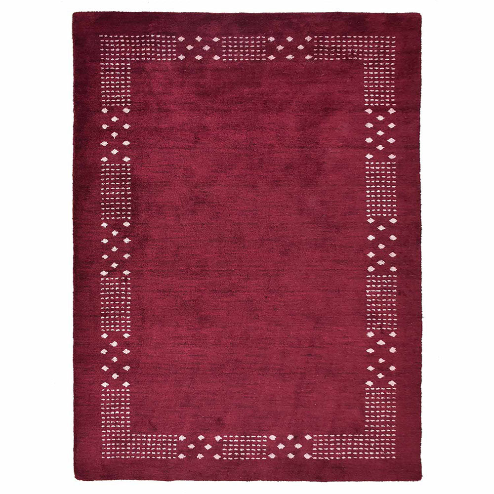 Stars Hand Knotted Silk Rug