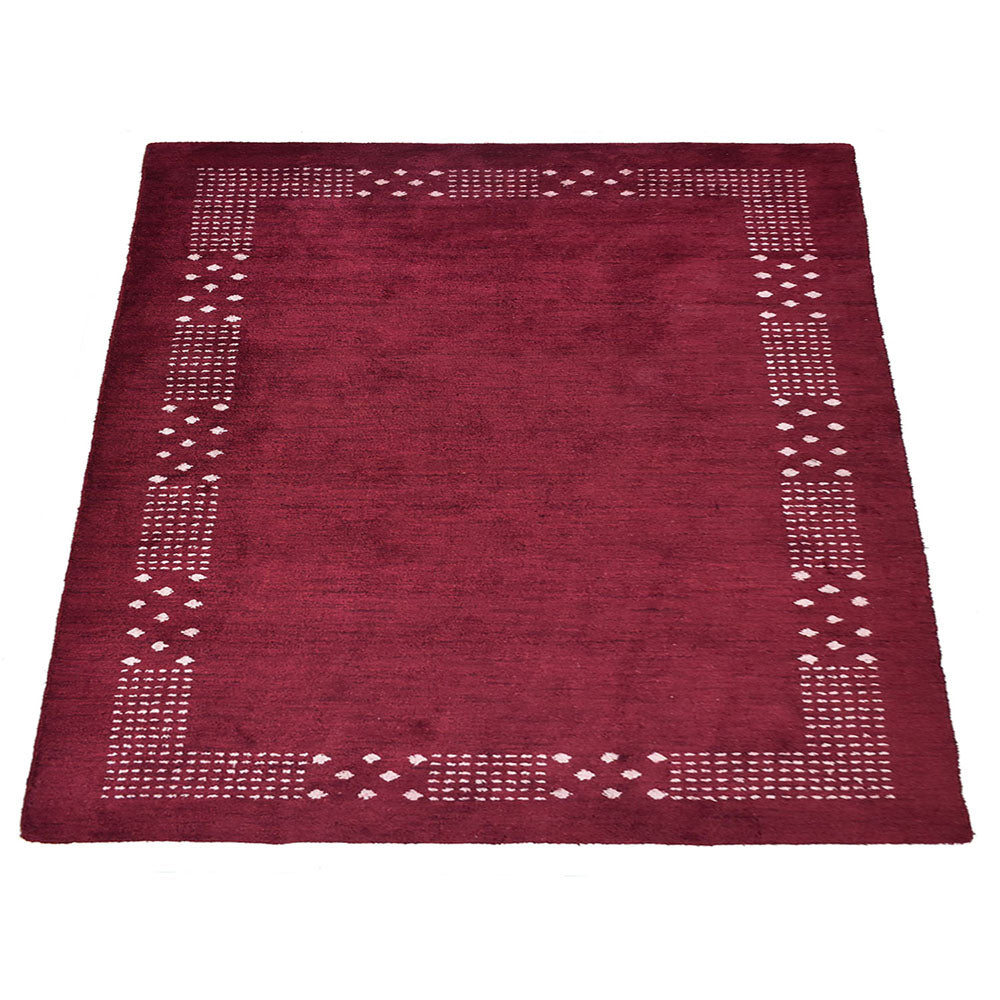 Stars Hand Knotted Silk Rug