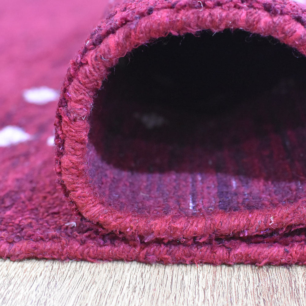Stars Hand Knotted Silk Rug