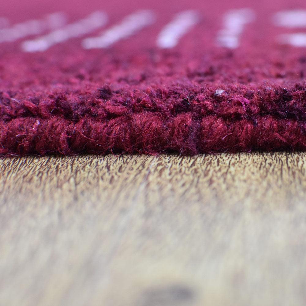 Stars Hand Knotted Silk Rug