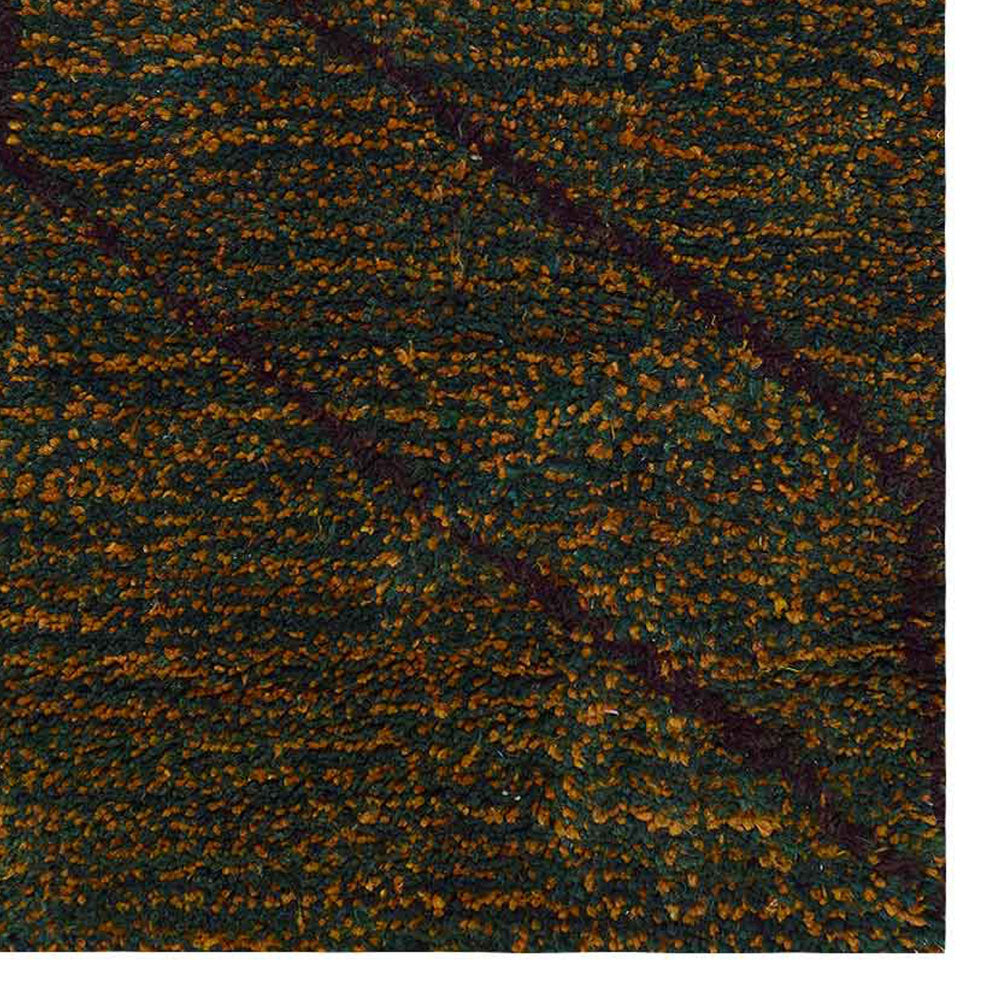 Cube Hand Knotted Silk Rug