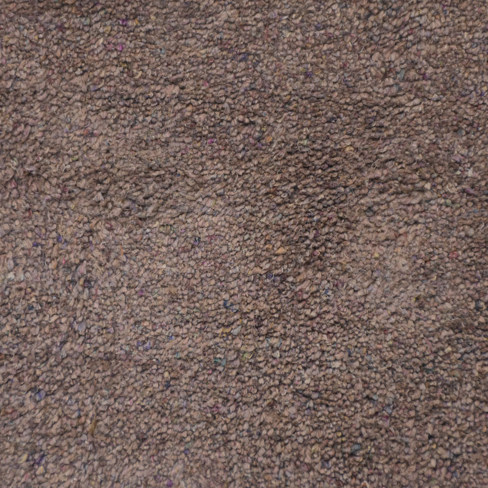 Solid Hand Knotted Silk & Wool Rug