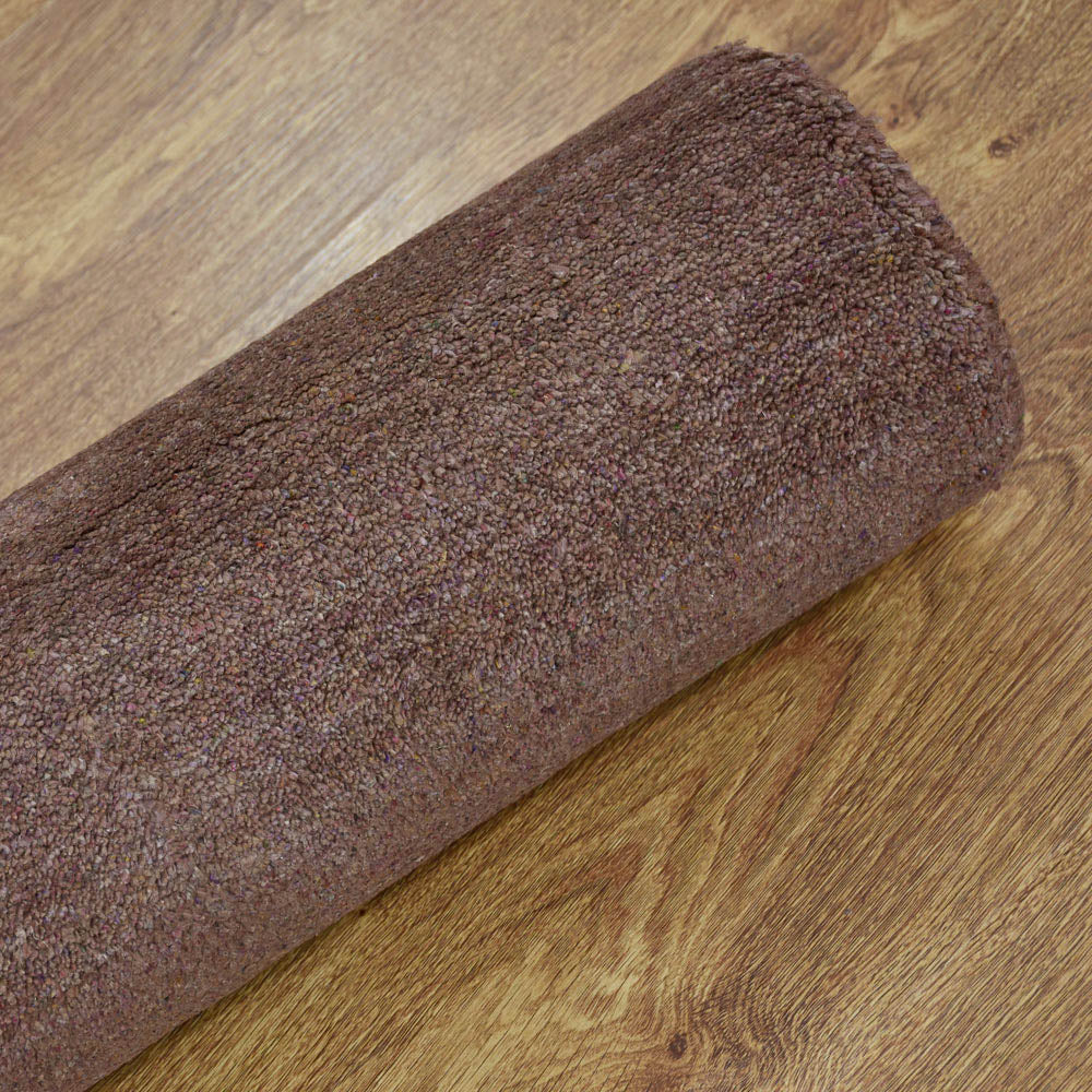 Solid Hand Knotted Silk & Wool Rug