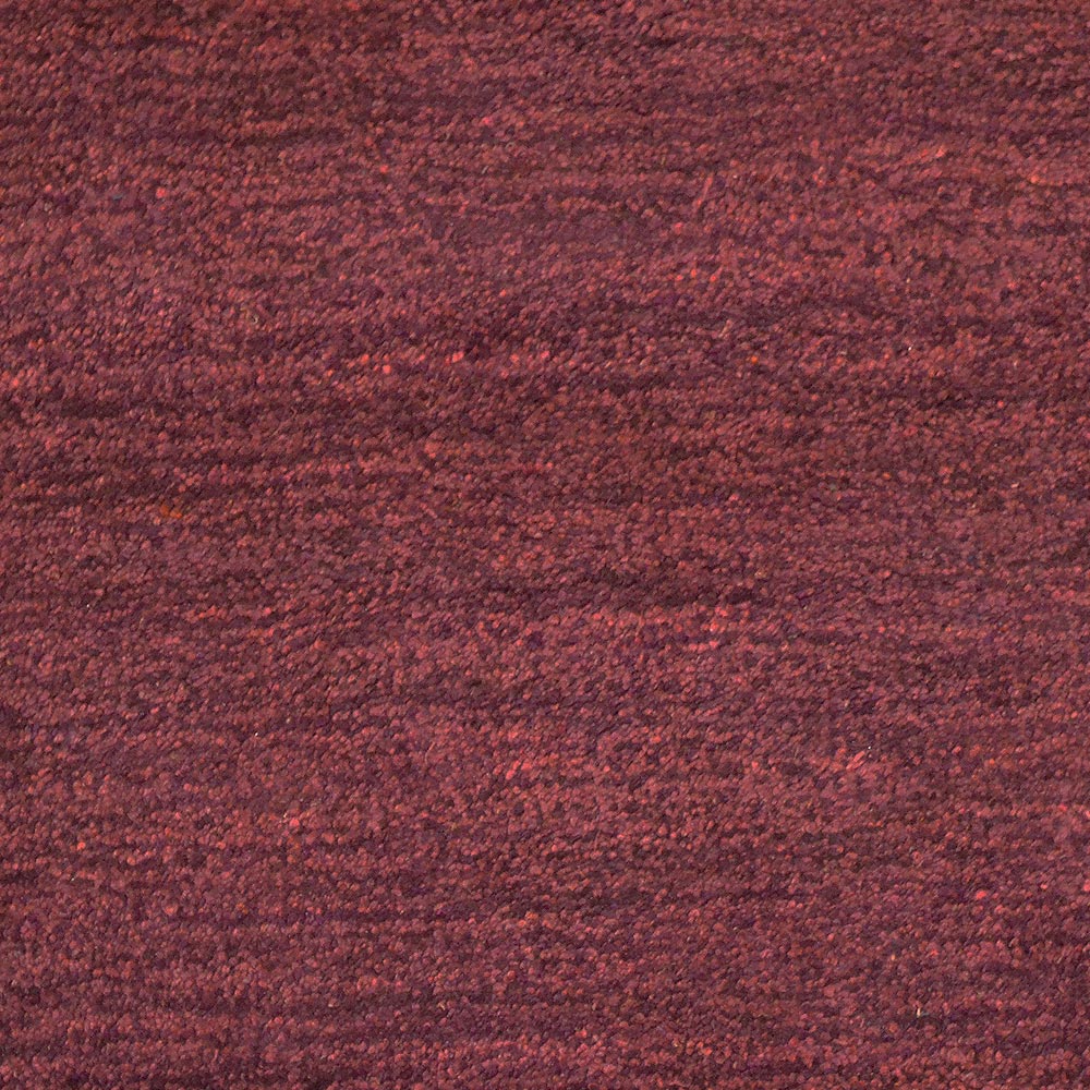Solid Hand Knotted Silk & Wool Rug