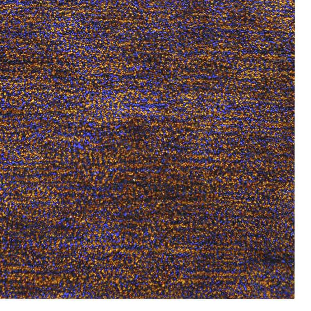 Dual Tone Hand Knotted Silk & Wool Rug