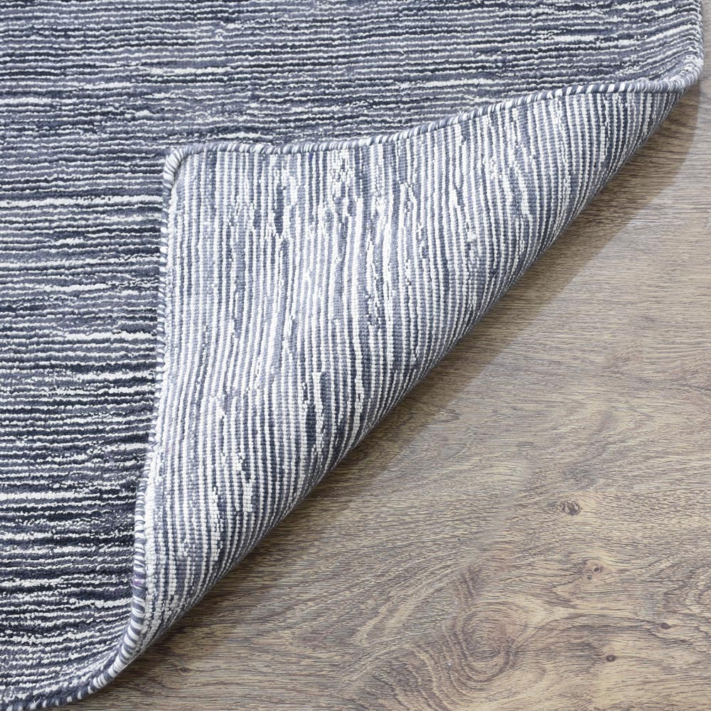 Dual Tone Hand Knotted Wool & Silk Rug