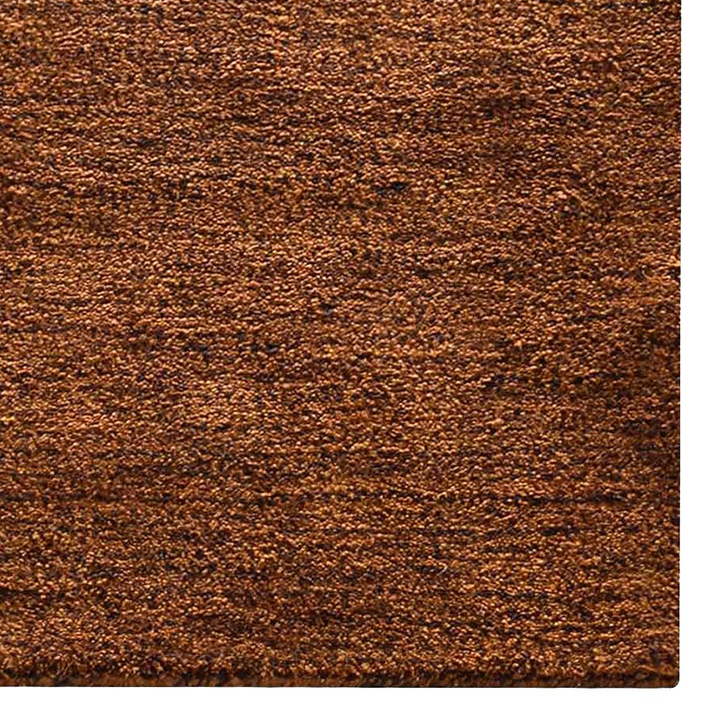 Dual Tone Hand Knotted Wool & Silk Rug