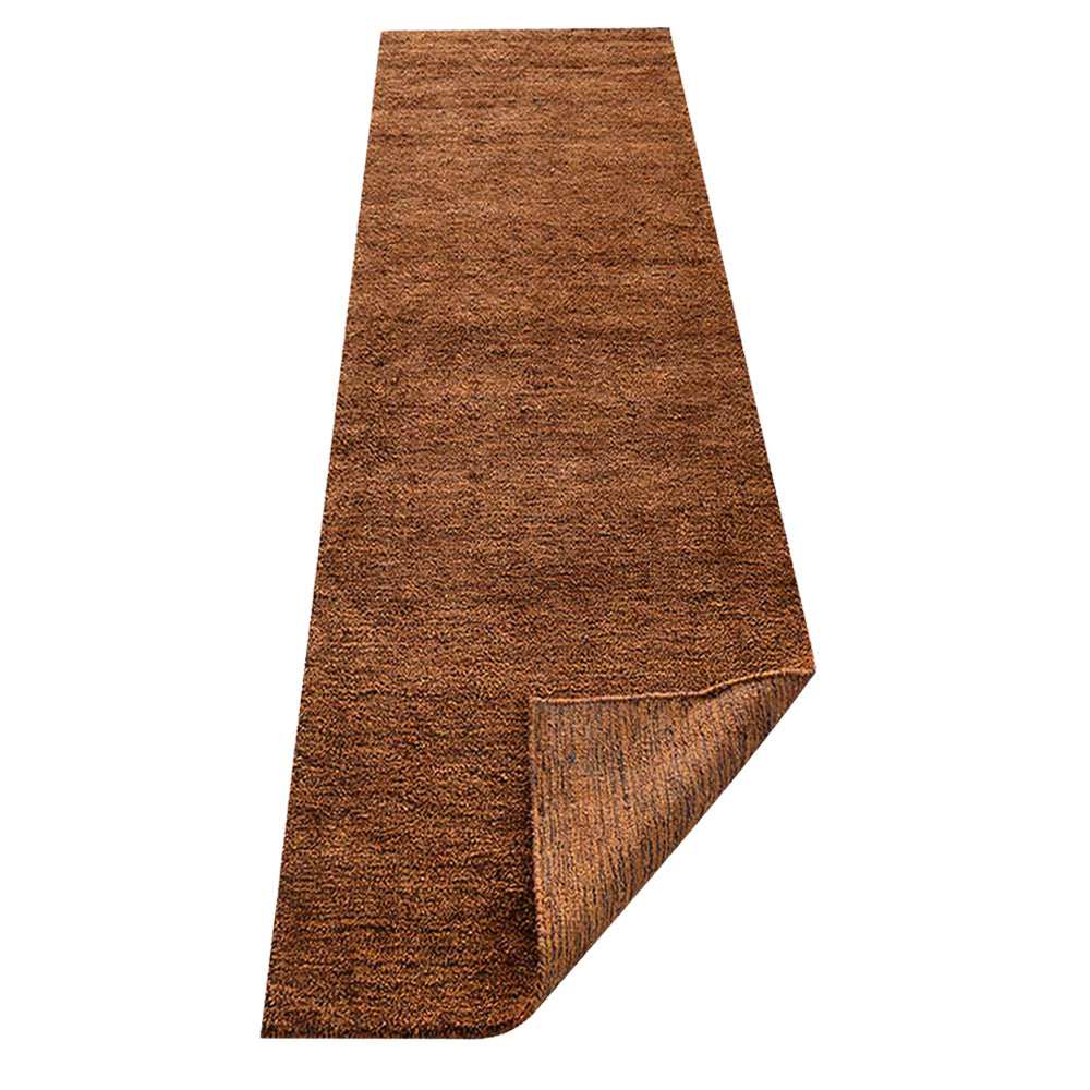 Dual Tone Hand Knotted Wool & Silk Rug