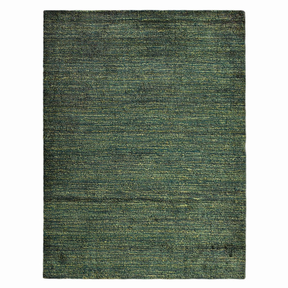 Dual Tone Hand Knotted Wool & Silk Rug