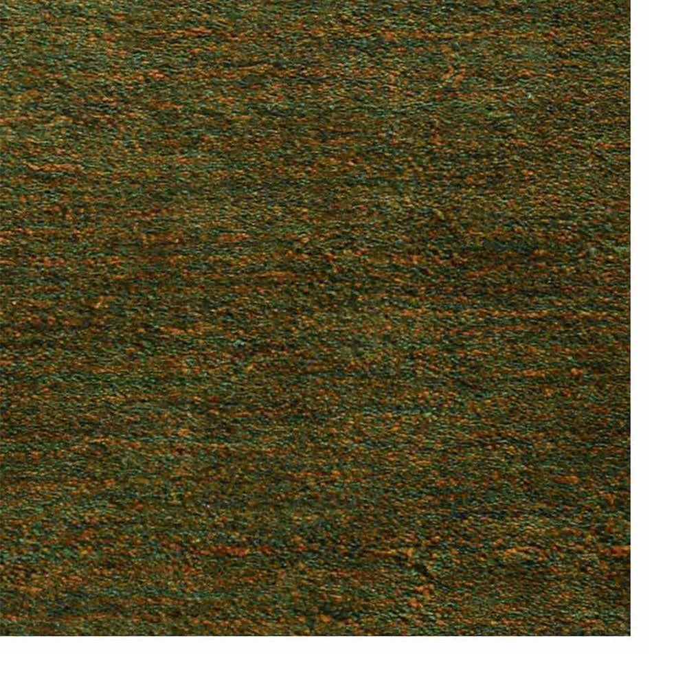 Dual Tone Hand Knotted Wool & Silk Rug