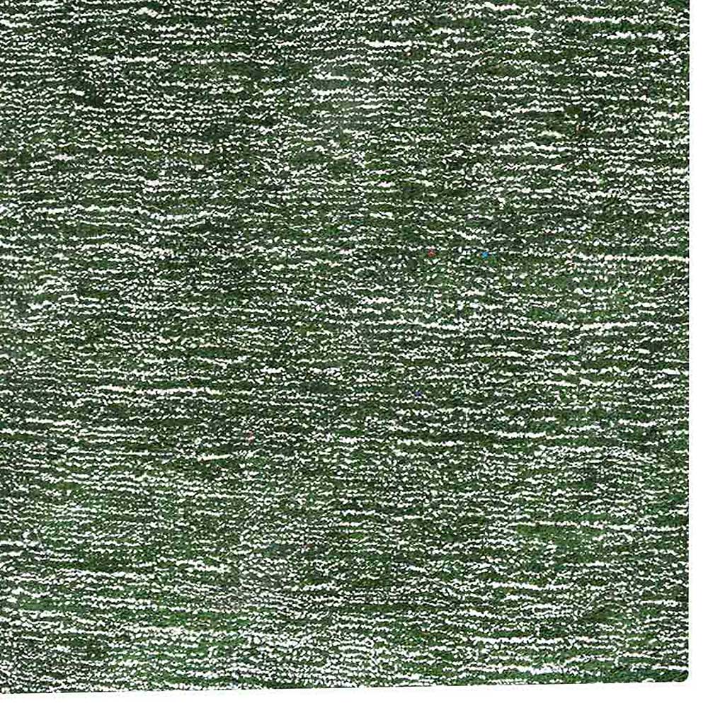 Dual Tone Hand Knotted Wool & Silk Rug