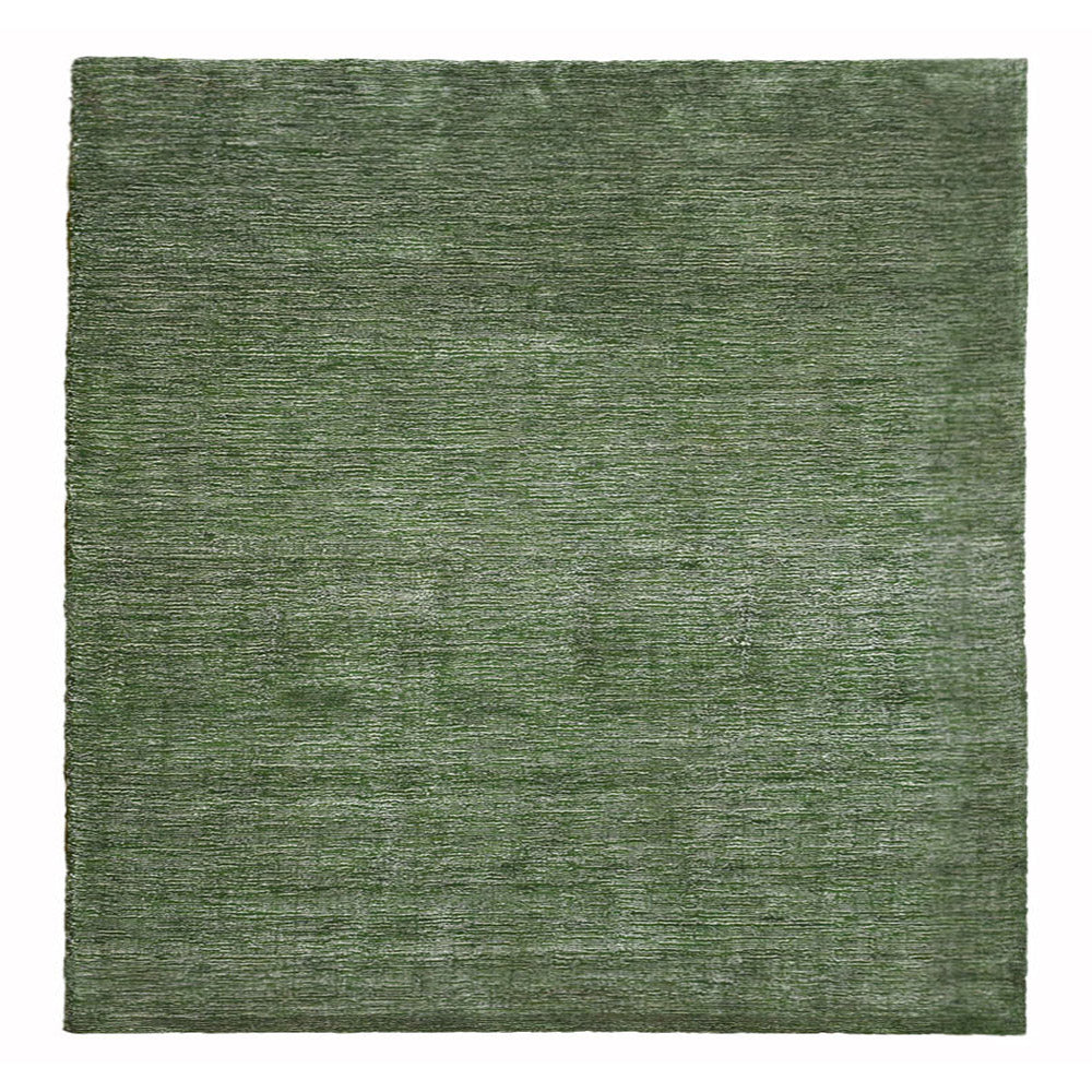 Dual Tone Hand Knotted Wool & Silk Rug