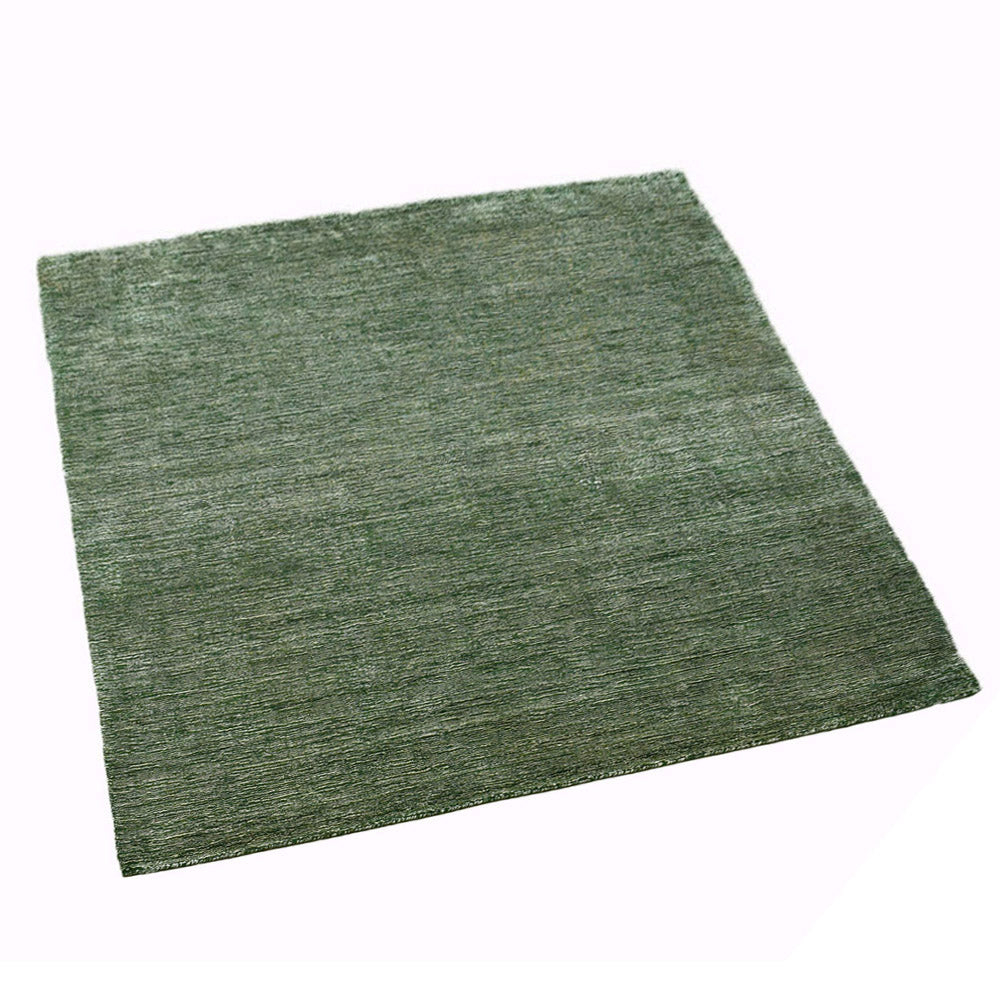 Dual Tone Hand Knotted Wool & Silk Rug