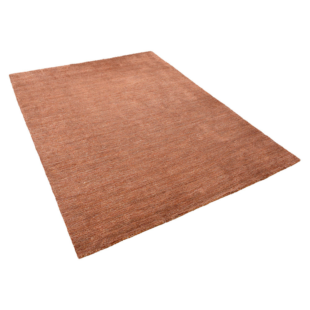 Dual Tone Hand Knotted Wool & Silk Rug