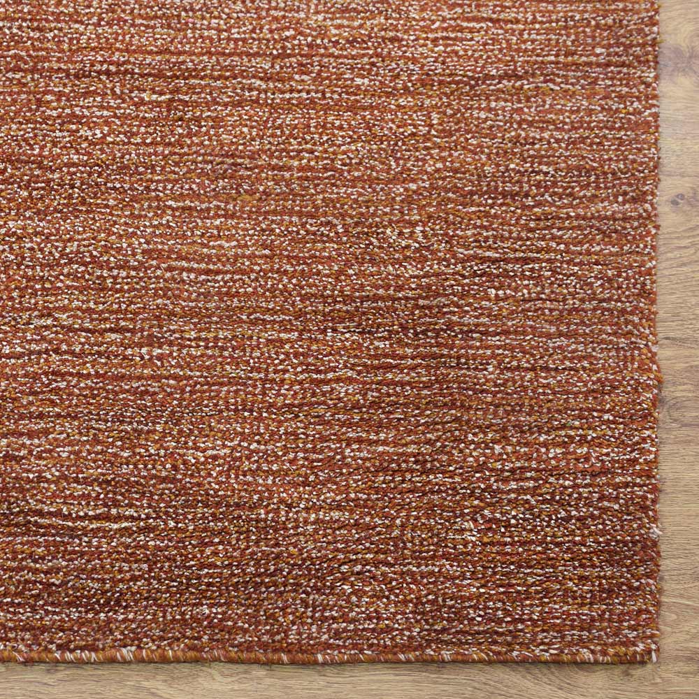 Dual Tone Hand Knotted Wool & Silk Rug