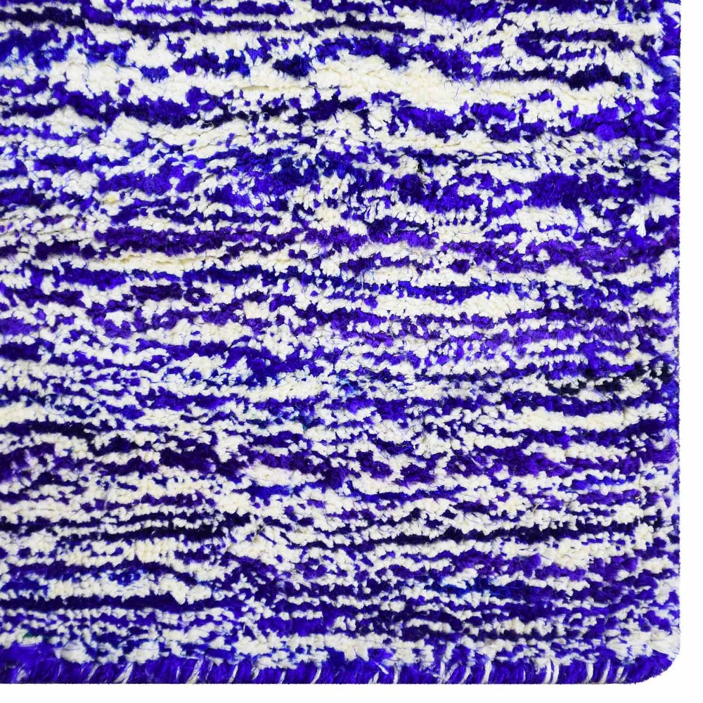 Dual Tone Hand Knotted Wool & Silk Rug
