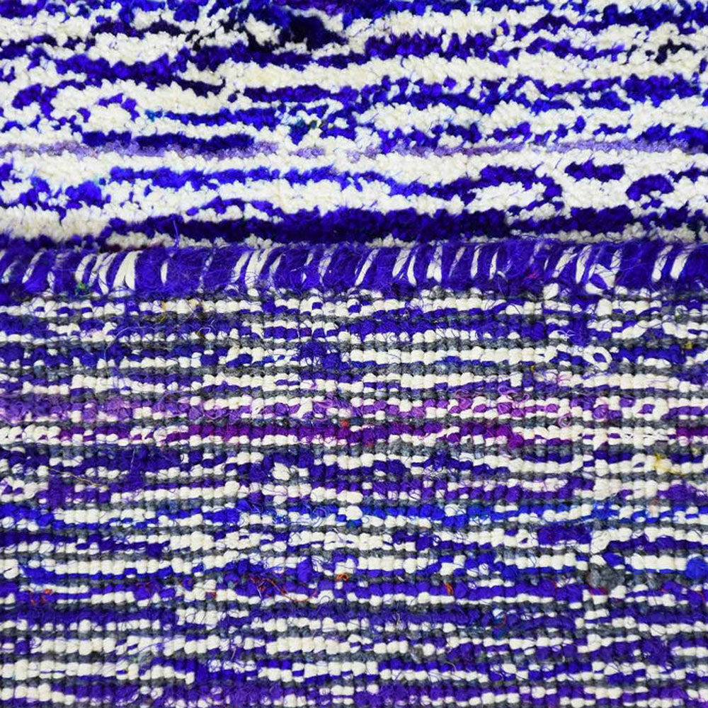 Dual Tone Hand Knotted Wool & Silk Rug