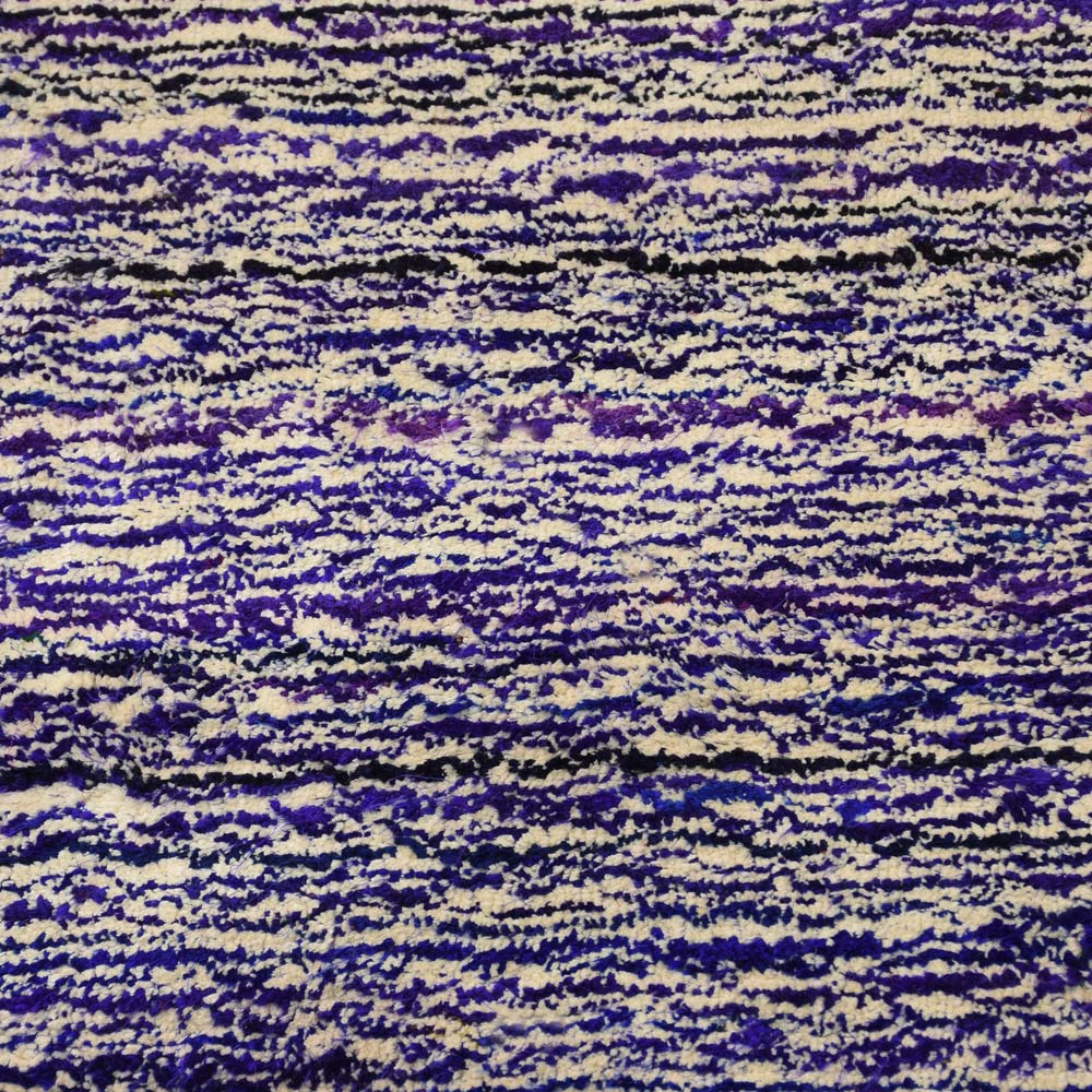 Dual Tone Hand Knotted Wool & Silk Rug