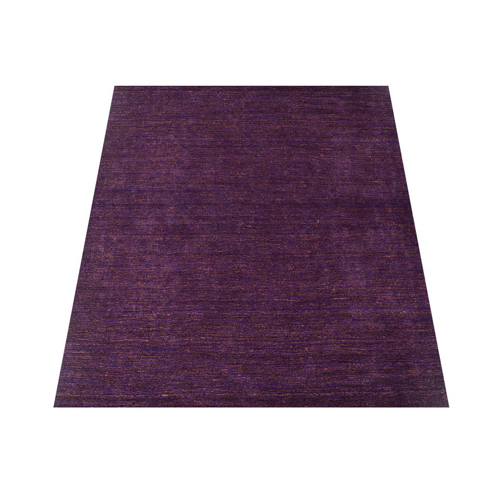 Dual Tone Hand Knotted Wool & Silk Rug