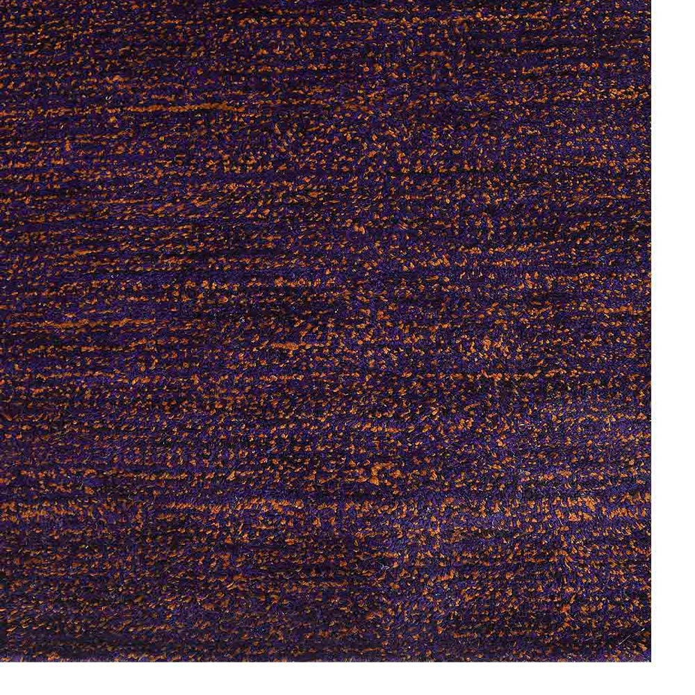 Dual Tone Hand Knotted Wool & Silk Rug