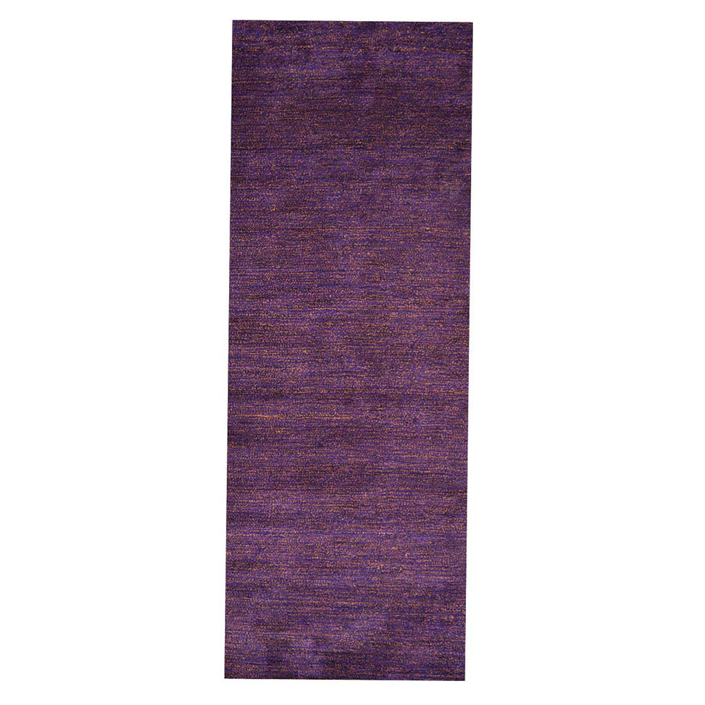 Dual Tone Hand Knotted Wool & Silk Rug