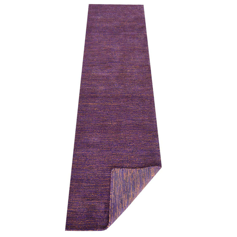 Dual Tone Hand Knotted Wool & Silk Rug
