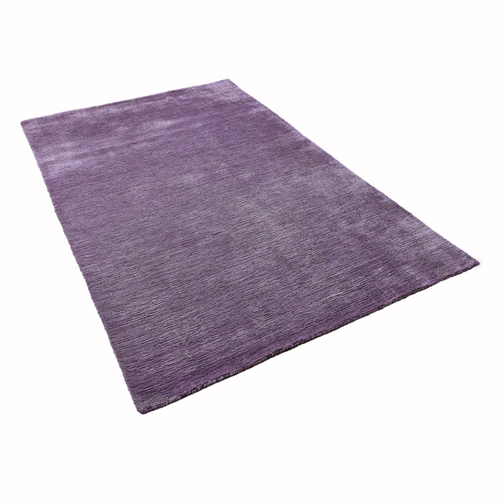 Dual Tone Hand Knotted Wool & Silk Rug