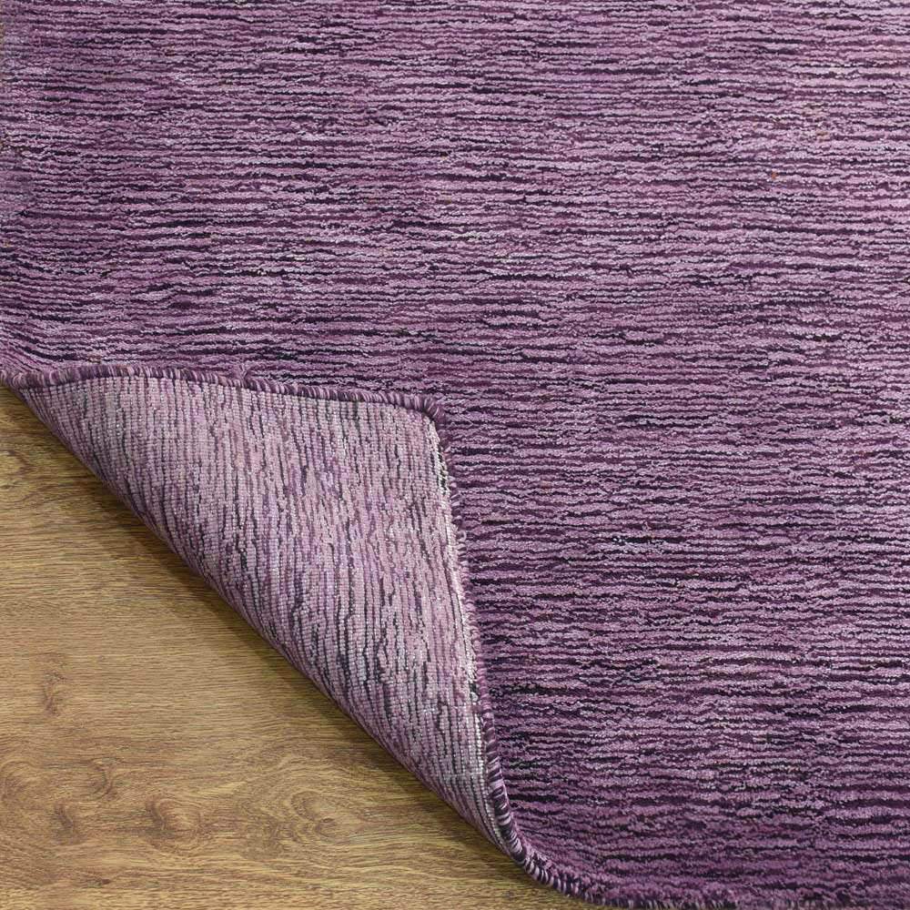 Dual Tone Hand Knotted Wool & Silk Rug