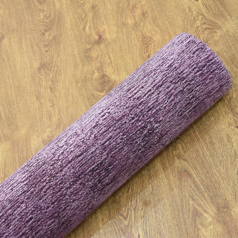 Dual Tone Hand Knotted Wool & Silk Rug