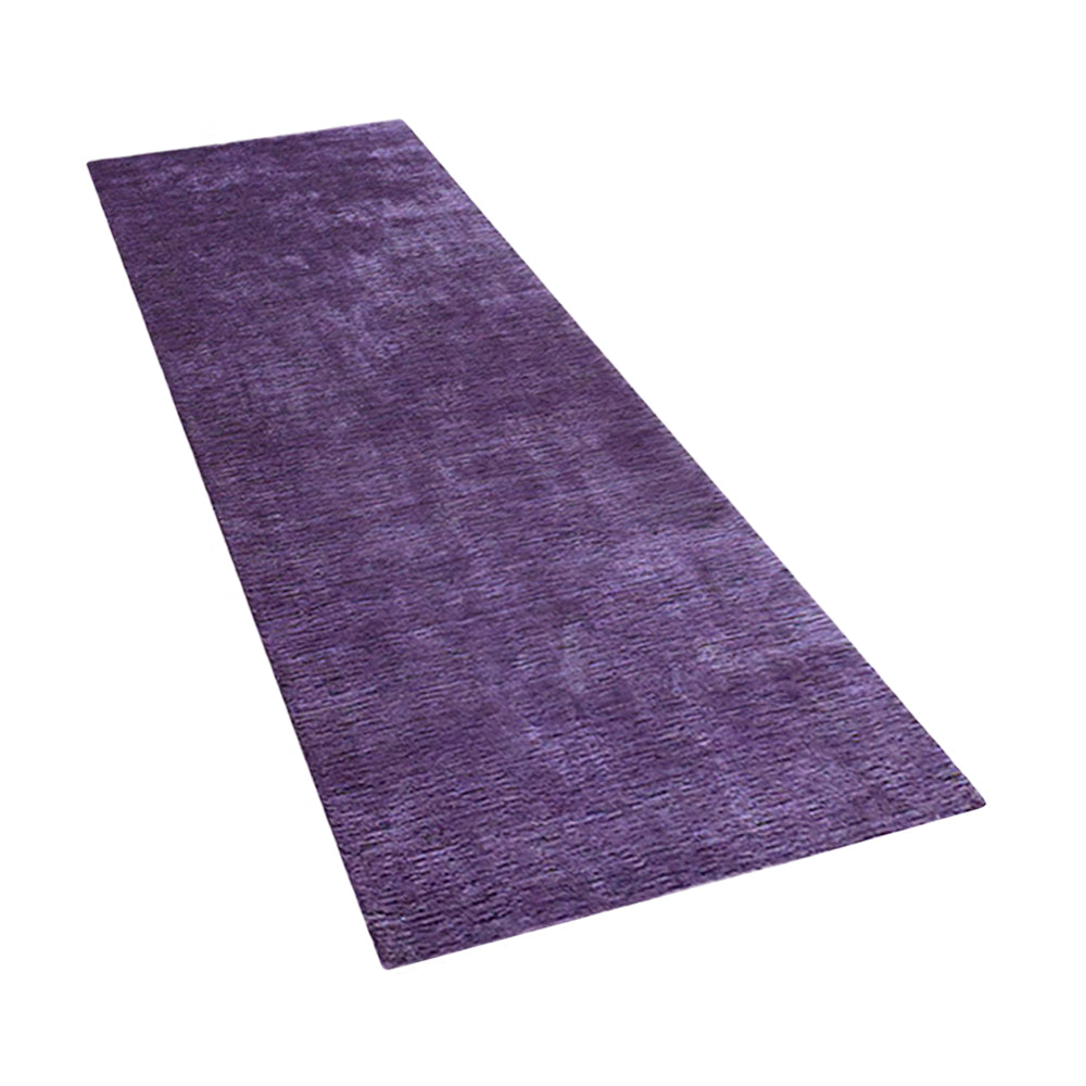 Dual Tone Hand Knotted Wool & Silk Rug