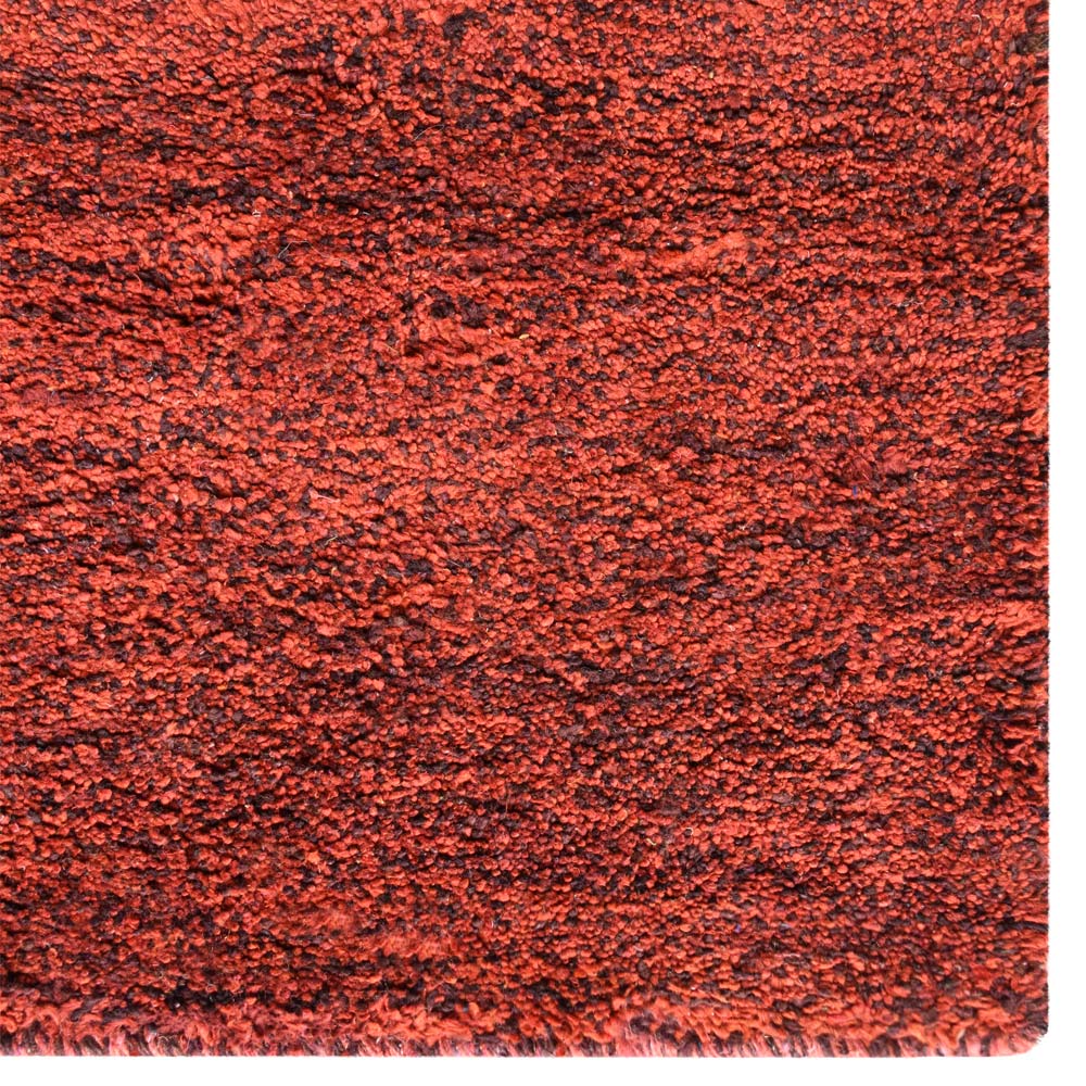 Dual Tone Hand Knotted Wool & Silk Rug