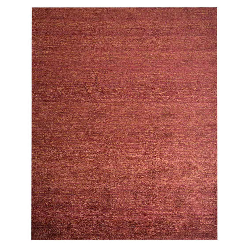 Dual Tone Hand Knotted Wool & Silk Rug
