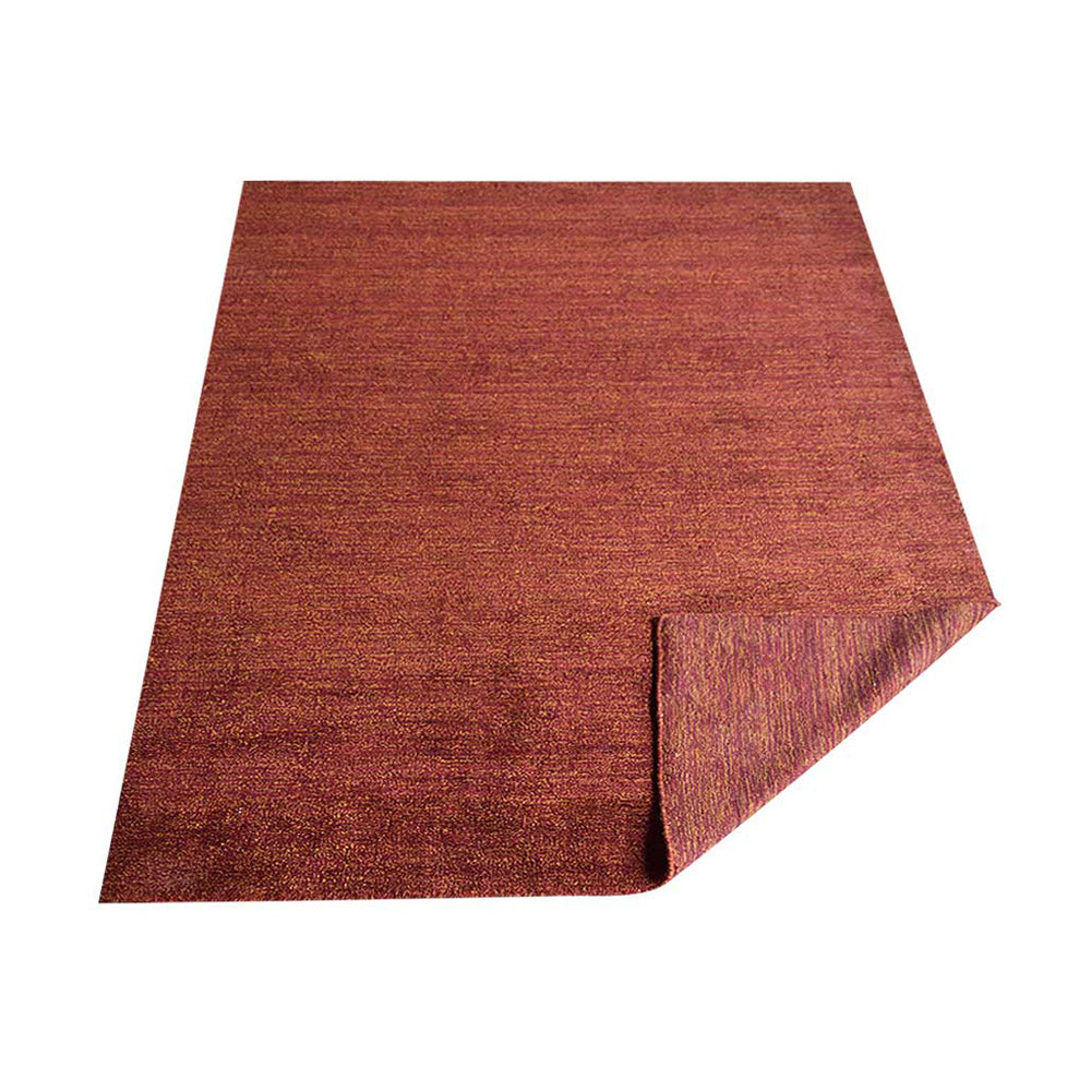 Dual Tone Hand Knotted Wool & Silk Rug