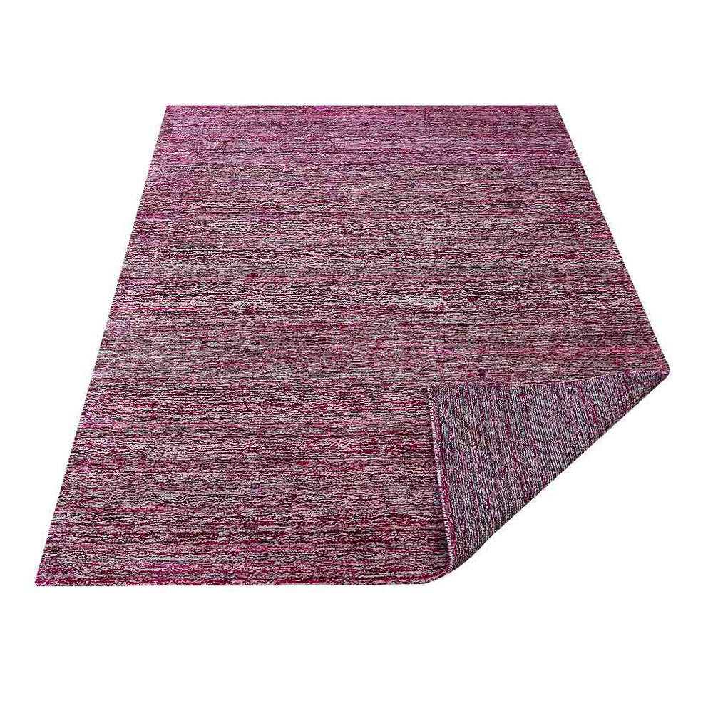 Dual Tone Hand Knotted Wool & Silk Rug