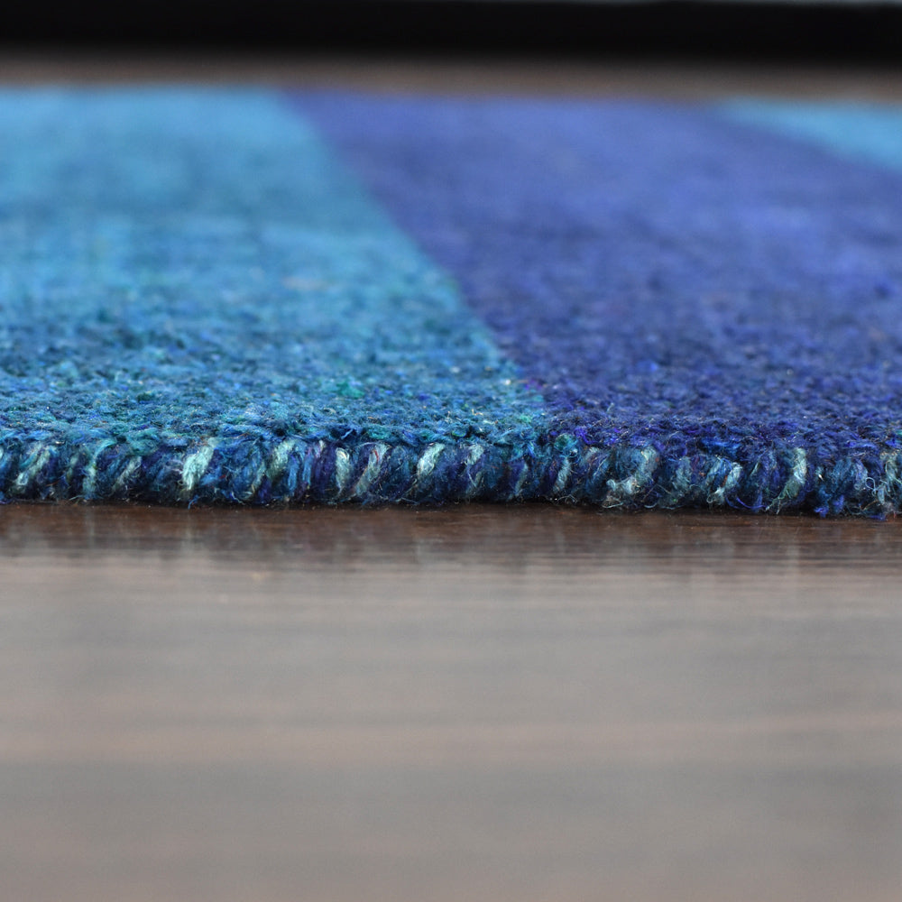 Ulys Hand Knotted Silk & Wool Area Rug
