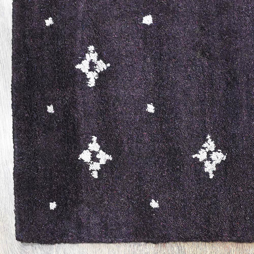 Flint Hand Knotted Silk & Wool Rug