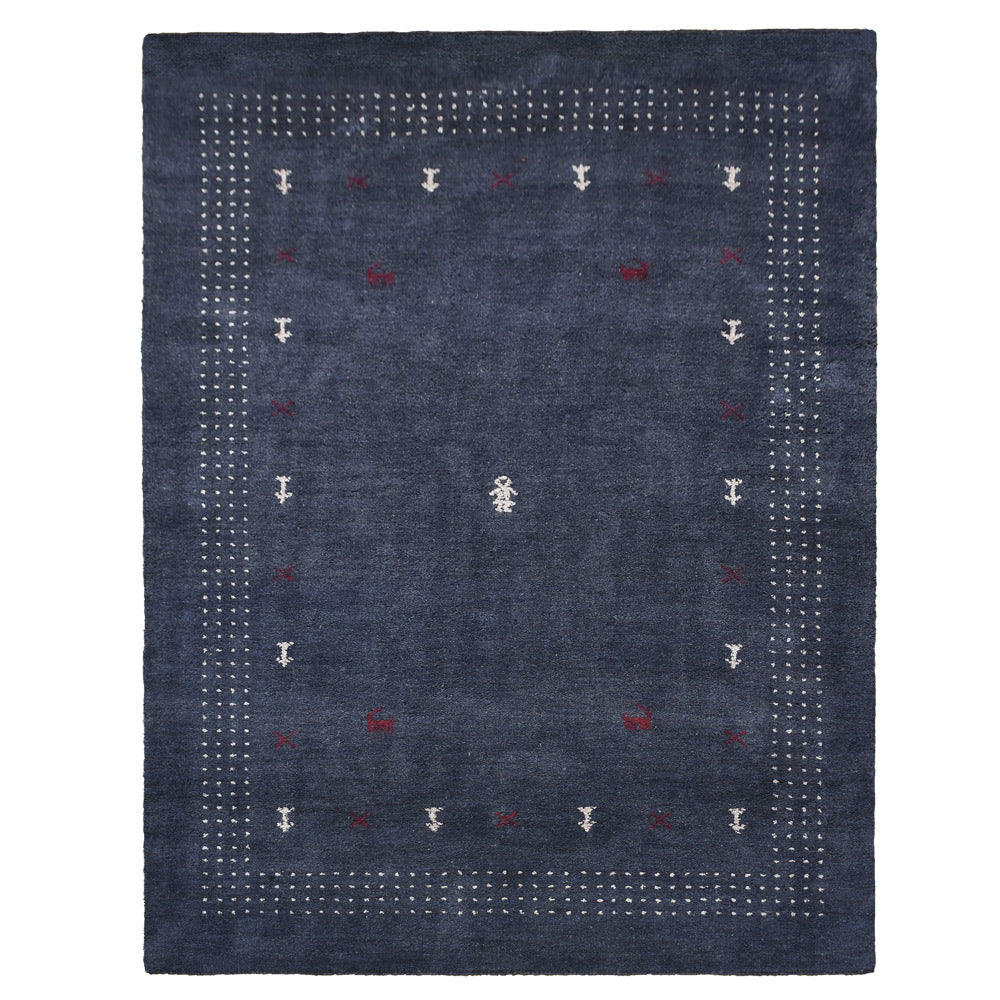 Dax Hand Knotted Silk & Wool Rug